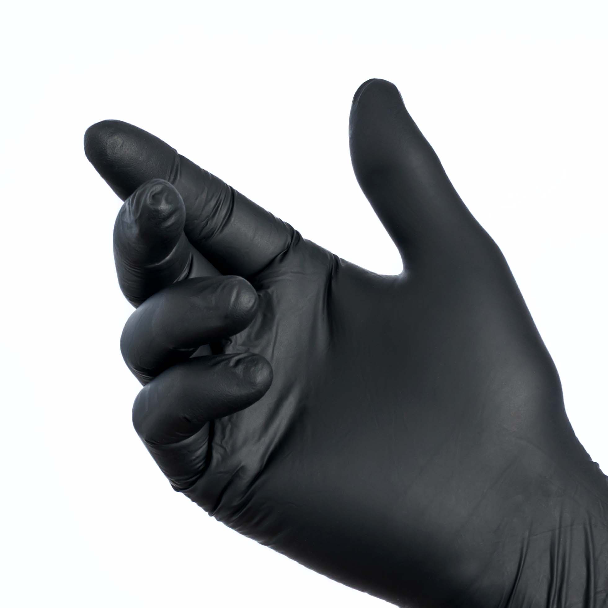 Nitril Handschuh schwarz